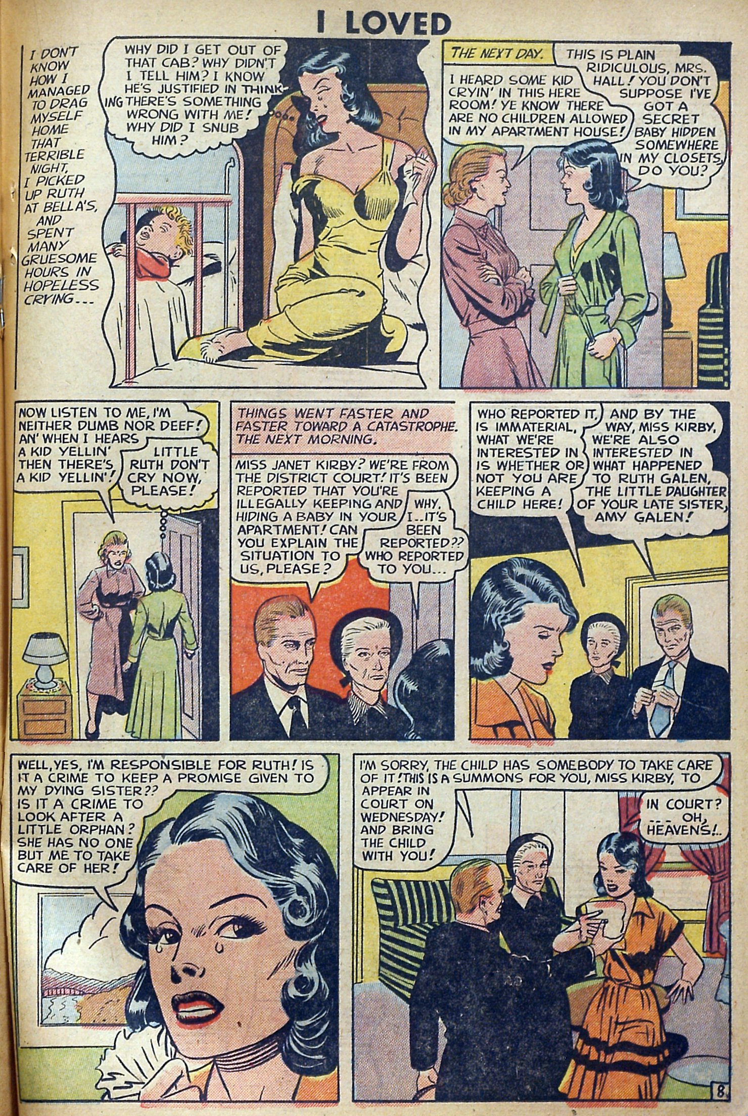 Read online I Loved Real Confession Stories comic -  Issue #32 - 18