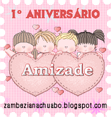 Selo Amizade de 1º Aniversário Blogue Zambeziana