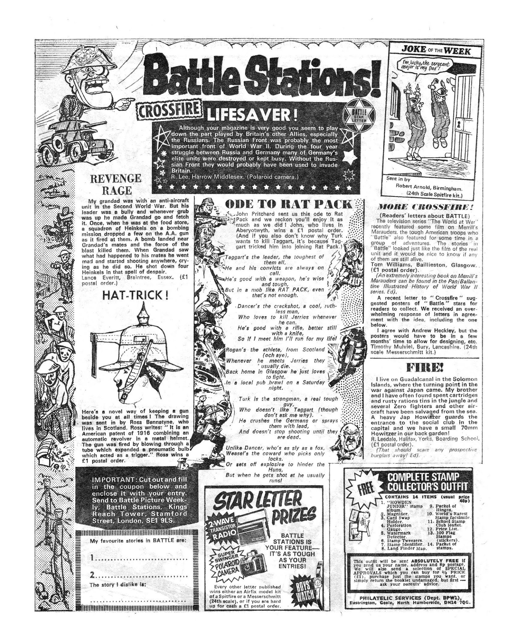 Read online Battle Picture Weekly comic -  Issue #71 - 23