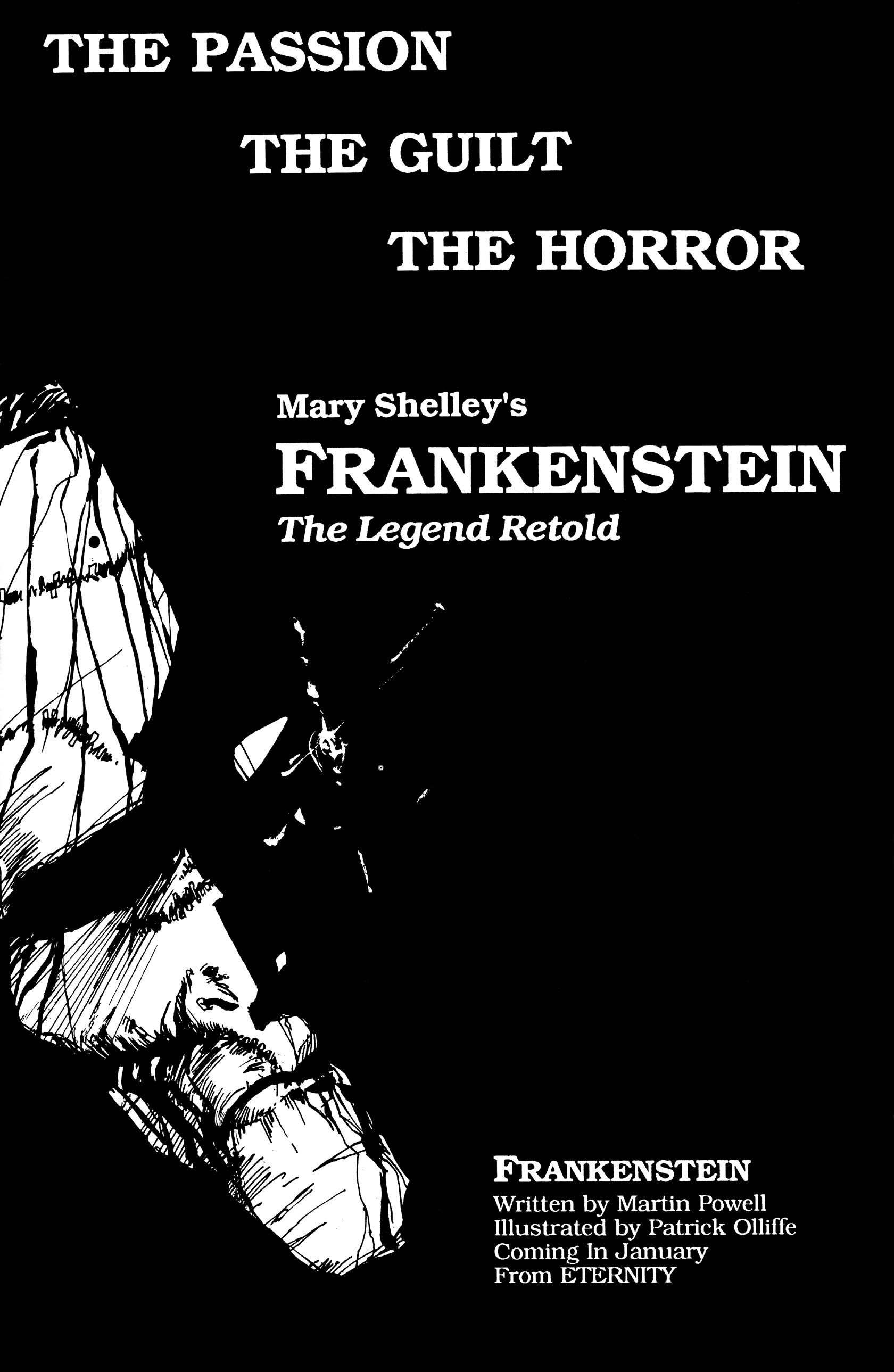 Read online Frankenstein (1989) comic -  Issue #1 - 2