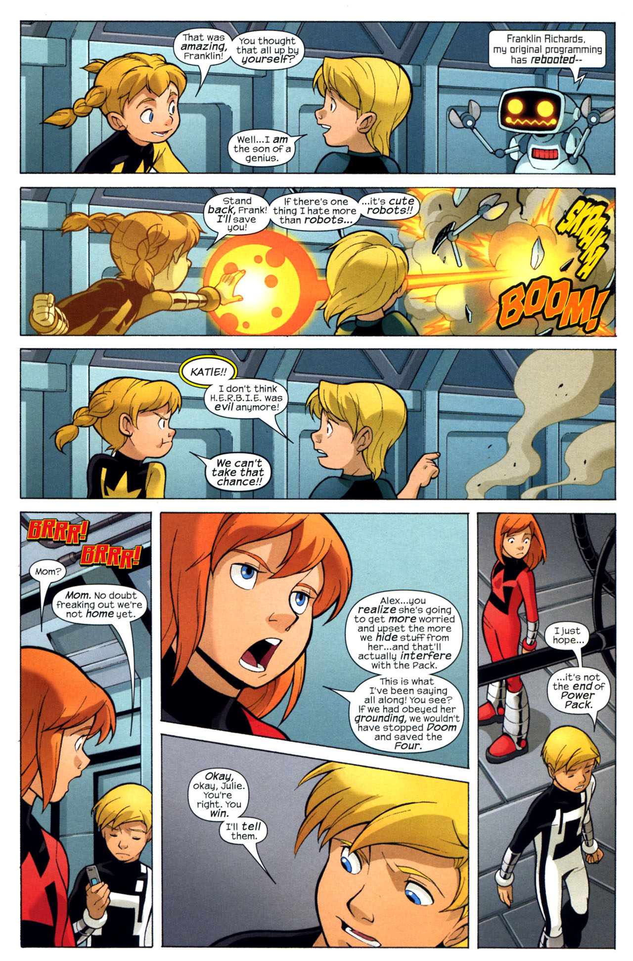 Read online Fantastic Four and Power Pack comic -  Issue #4 - 18