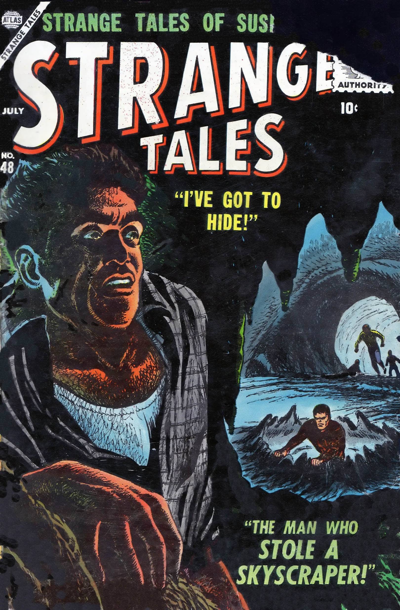 Read online Strange Tales (1951) comic -  Issue #48 - 1