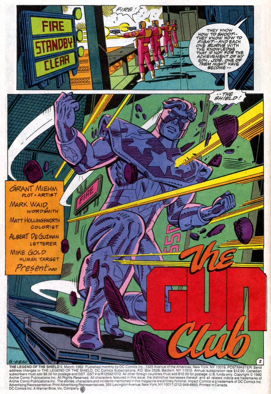 Read online Legend of the Shield comic -  Issue #9 - 3