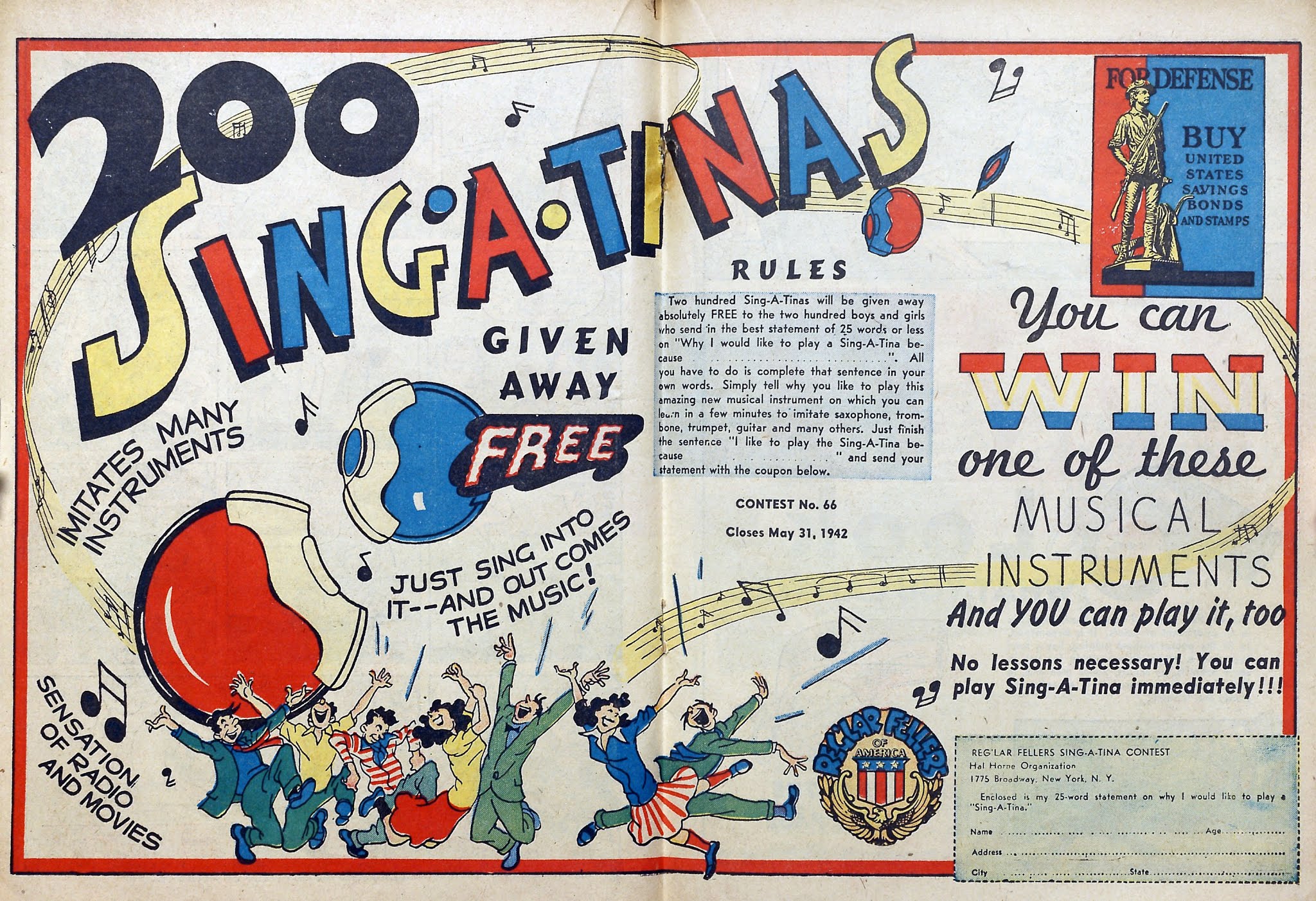 Read online Reg'lar Fellers Heroic Comics comic -  Issue #12 - 69