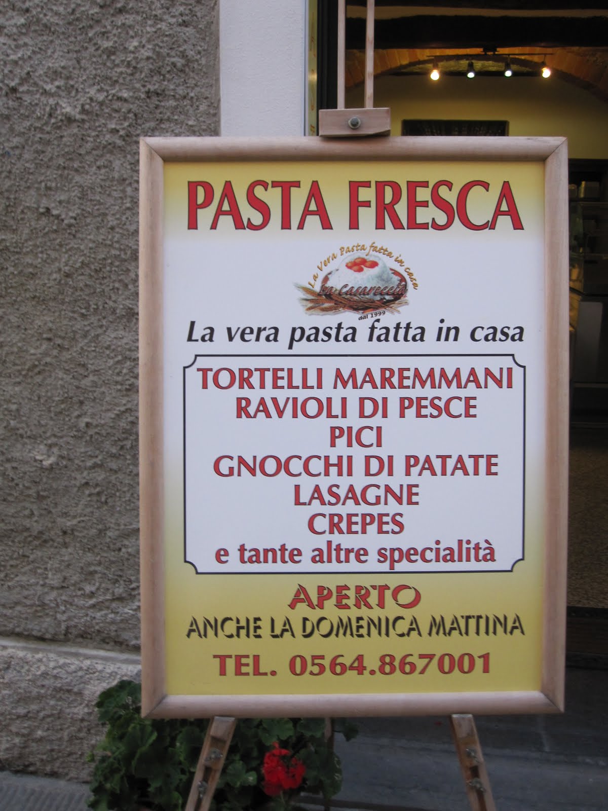 [GlobOblò] "pasta fresca" (Orbetello)
