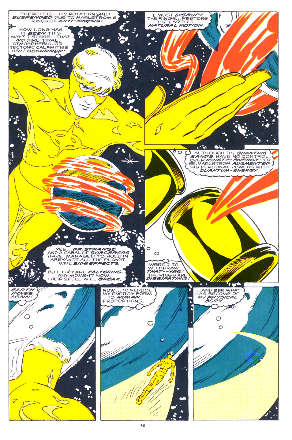 Read online Quasar comic -  Issue #25 - 37