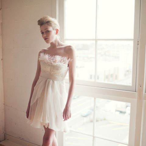 Short Wedding Dresses Absolutely adorable made to order dresses from Claire