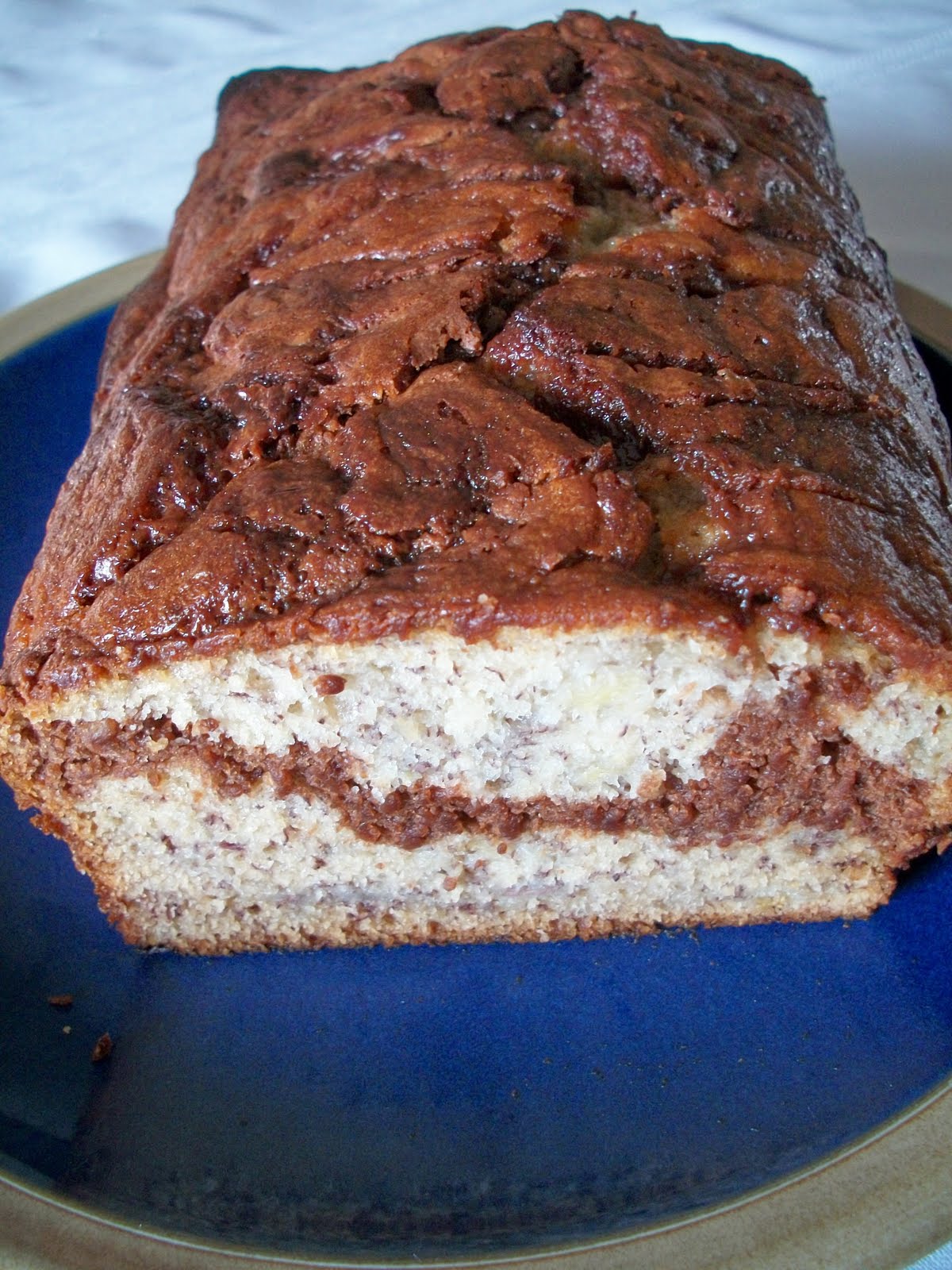 Brooke Bakes Chocolate Swirl Banana Bread