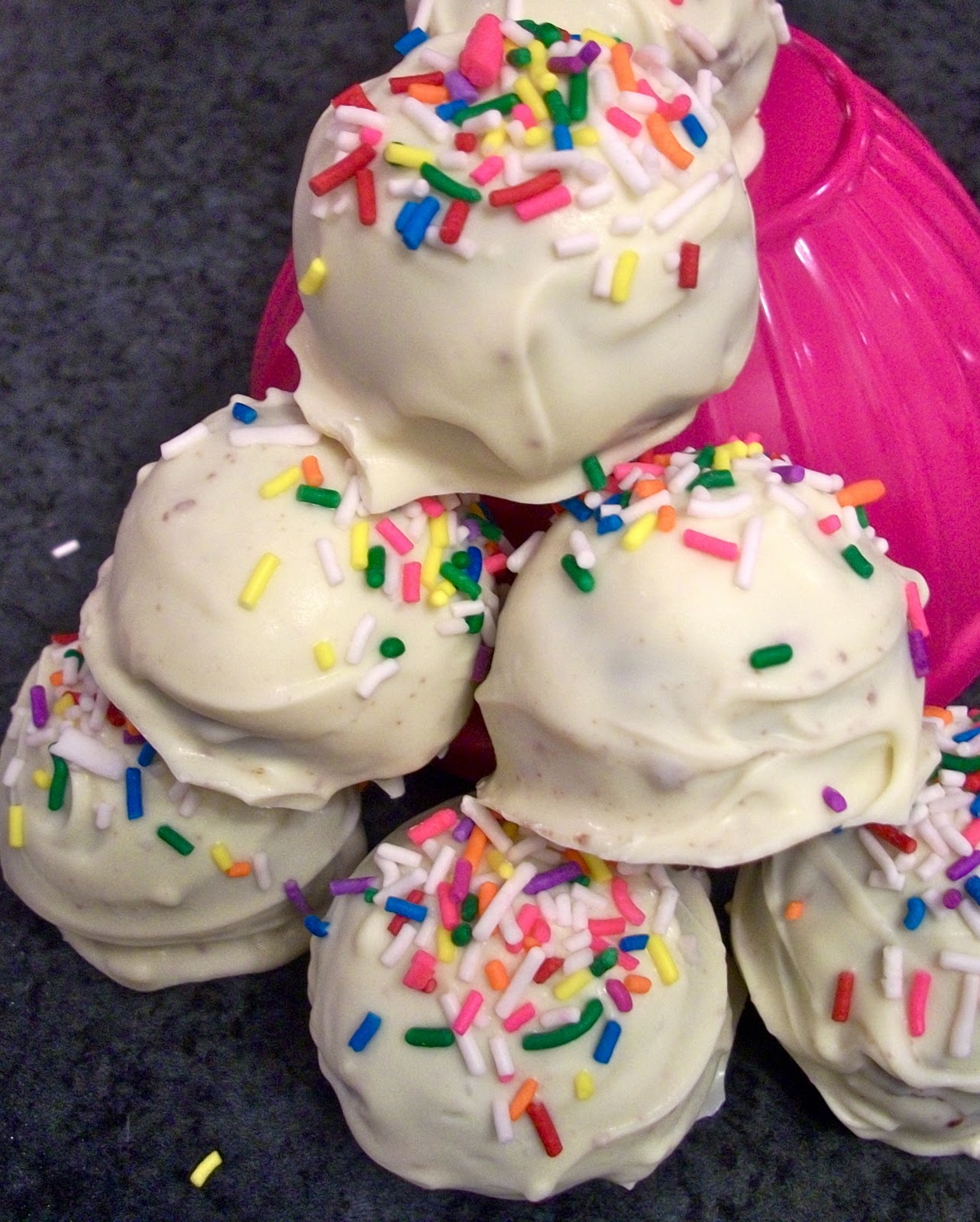 Brooke Bakes Birthday Cake Balls