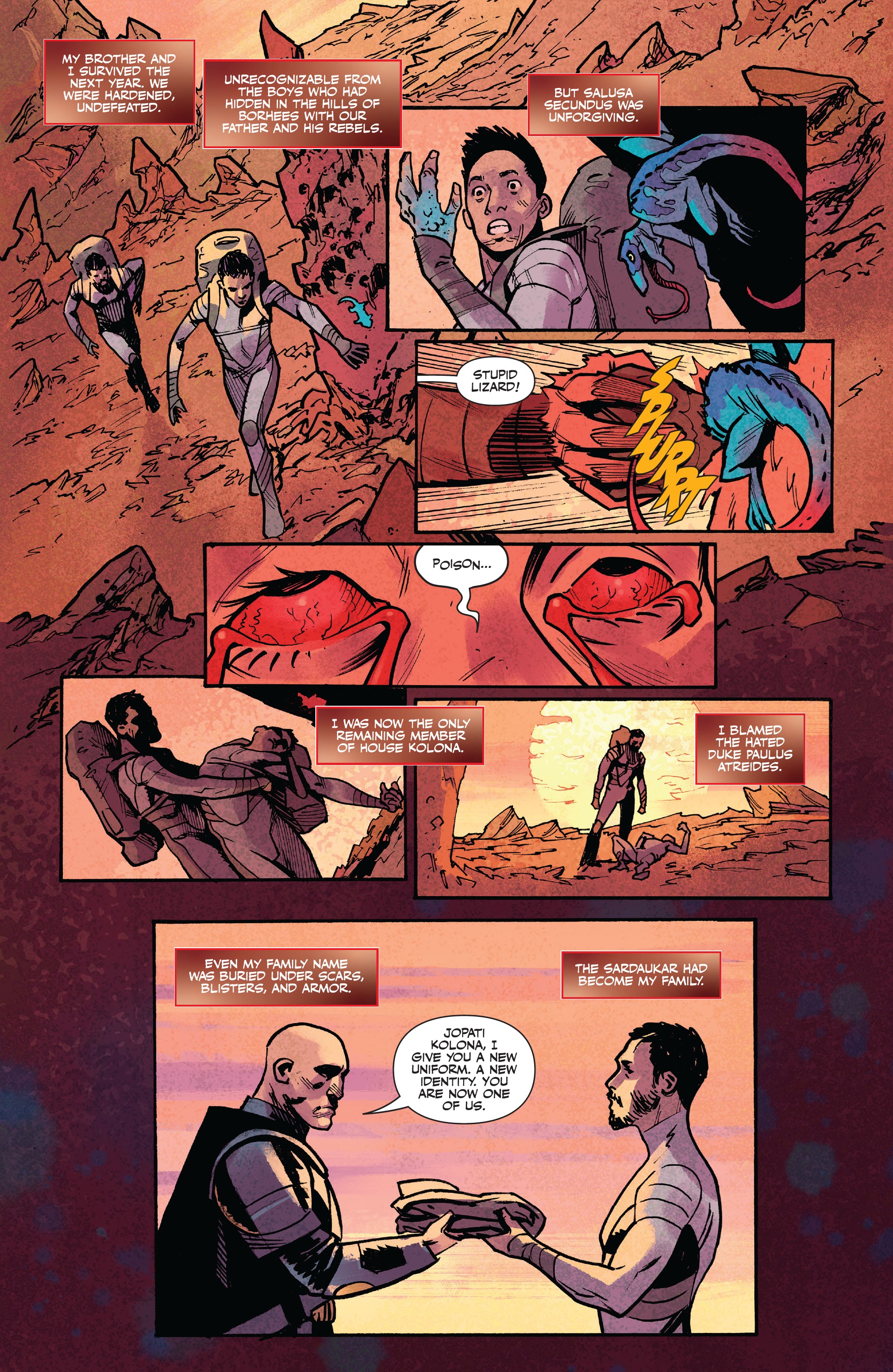 Read online Dune: Blood of the Sardaukar comic -  Issue #1 - 21