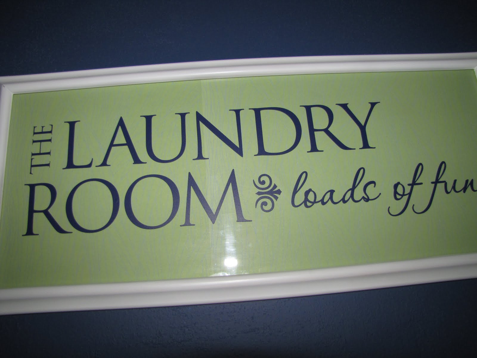 Sustainably Chic Designs Laundry Room Art