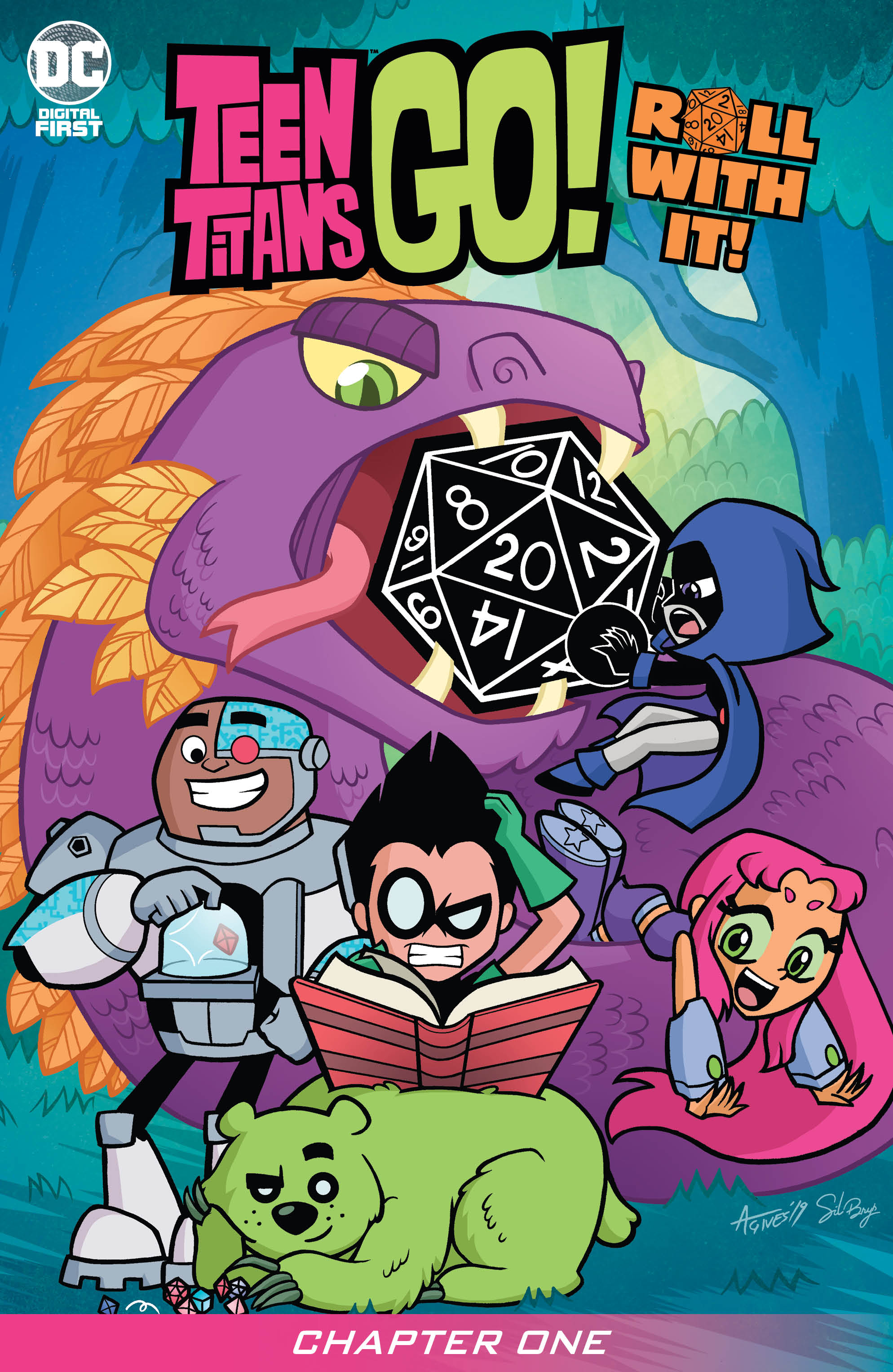 Read online Teen Titans Go! Roll With It! comic -  Issue #1 - 2
