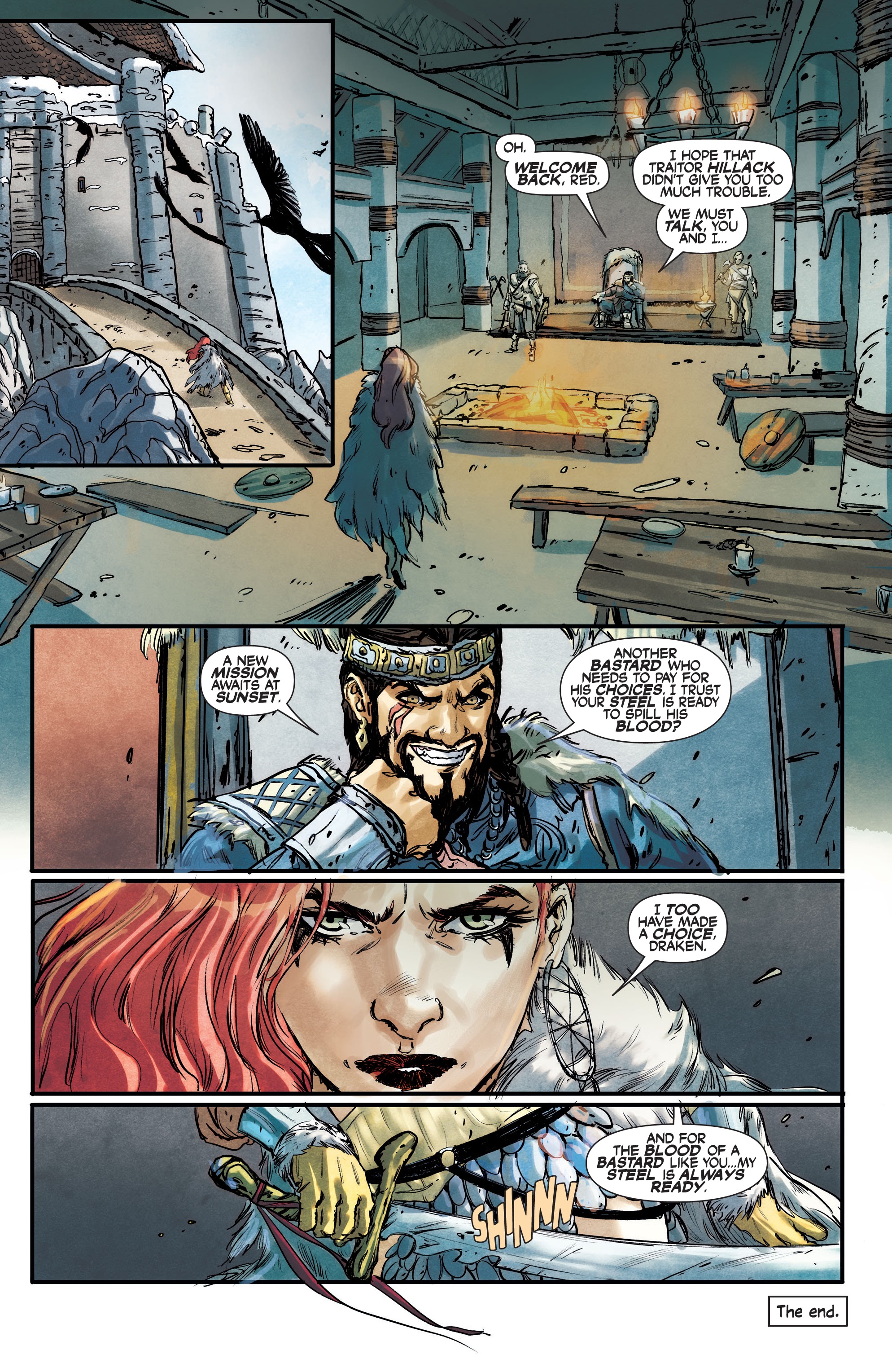 Read online Red Sonja (2019) comic -  Issue # _Holiday Special 2021 - 14
