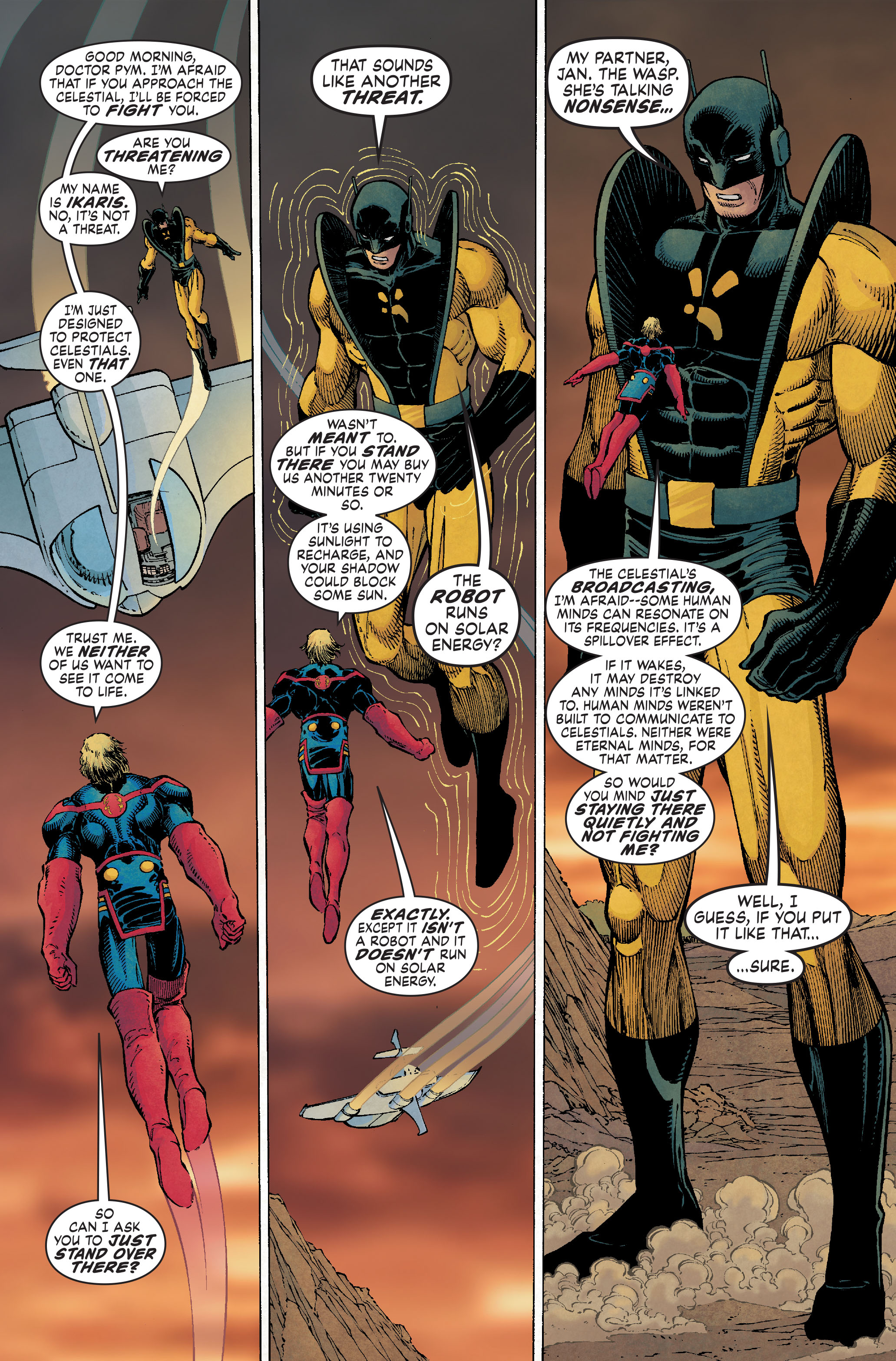 Read online Eternals (2006) comic -  Issue #6 - 16