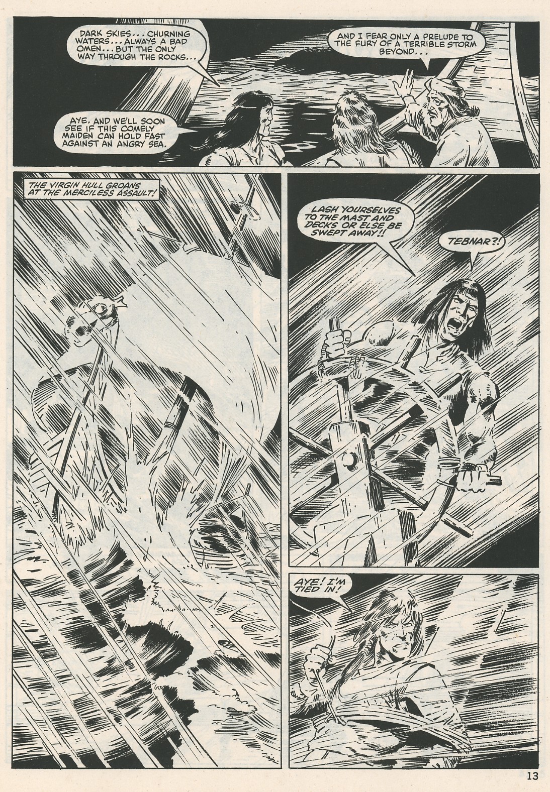 The Savage Sword Of Conan issue 115 - Page 13