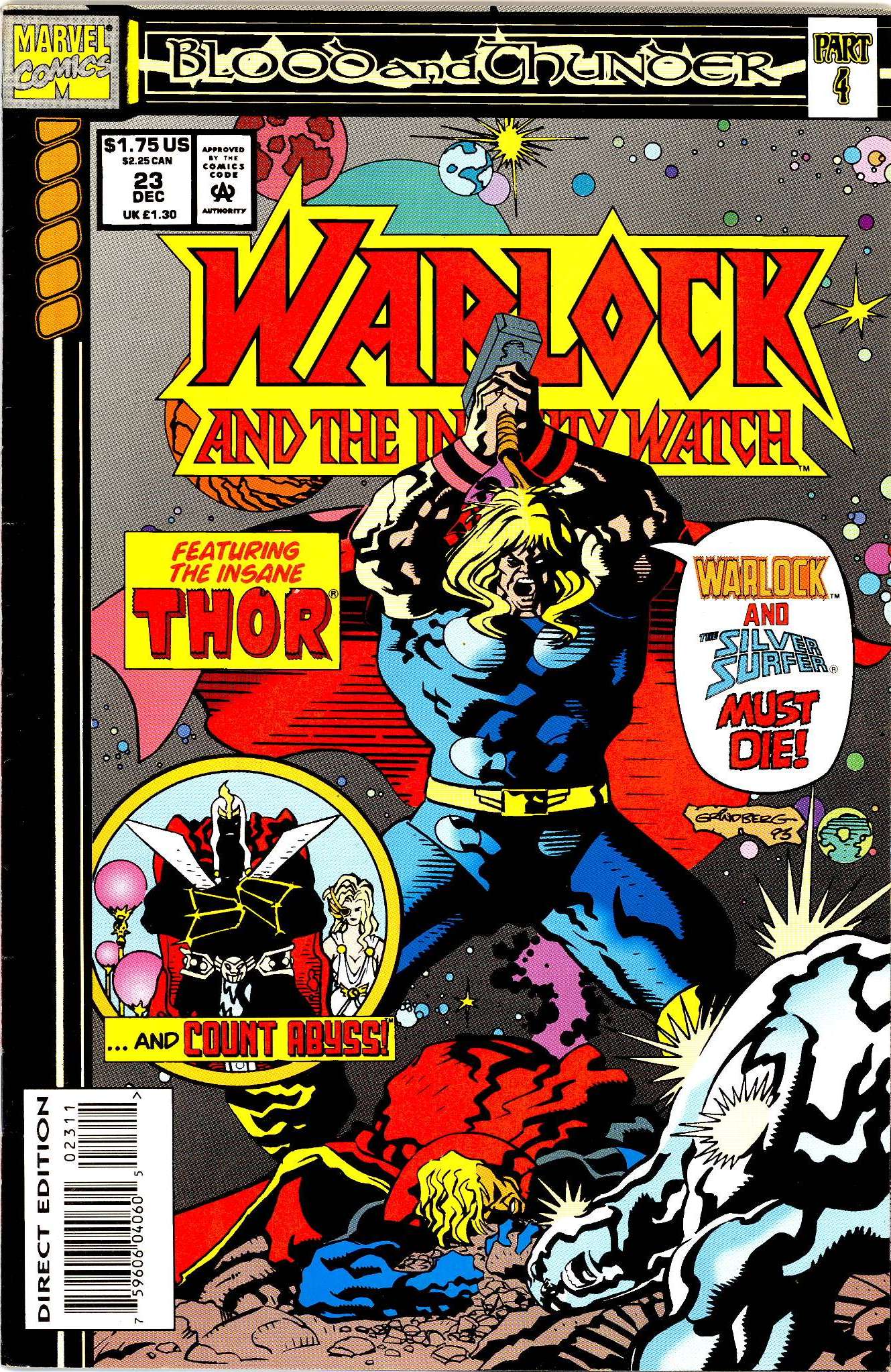 Read online Warlock and the Infinity Watch comic -  Issue #23 - 1