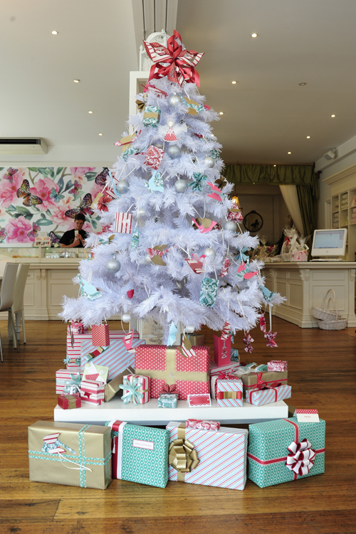 Modern day christmas tree