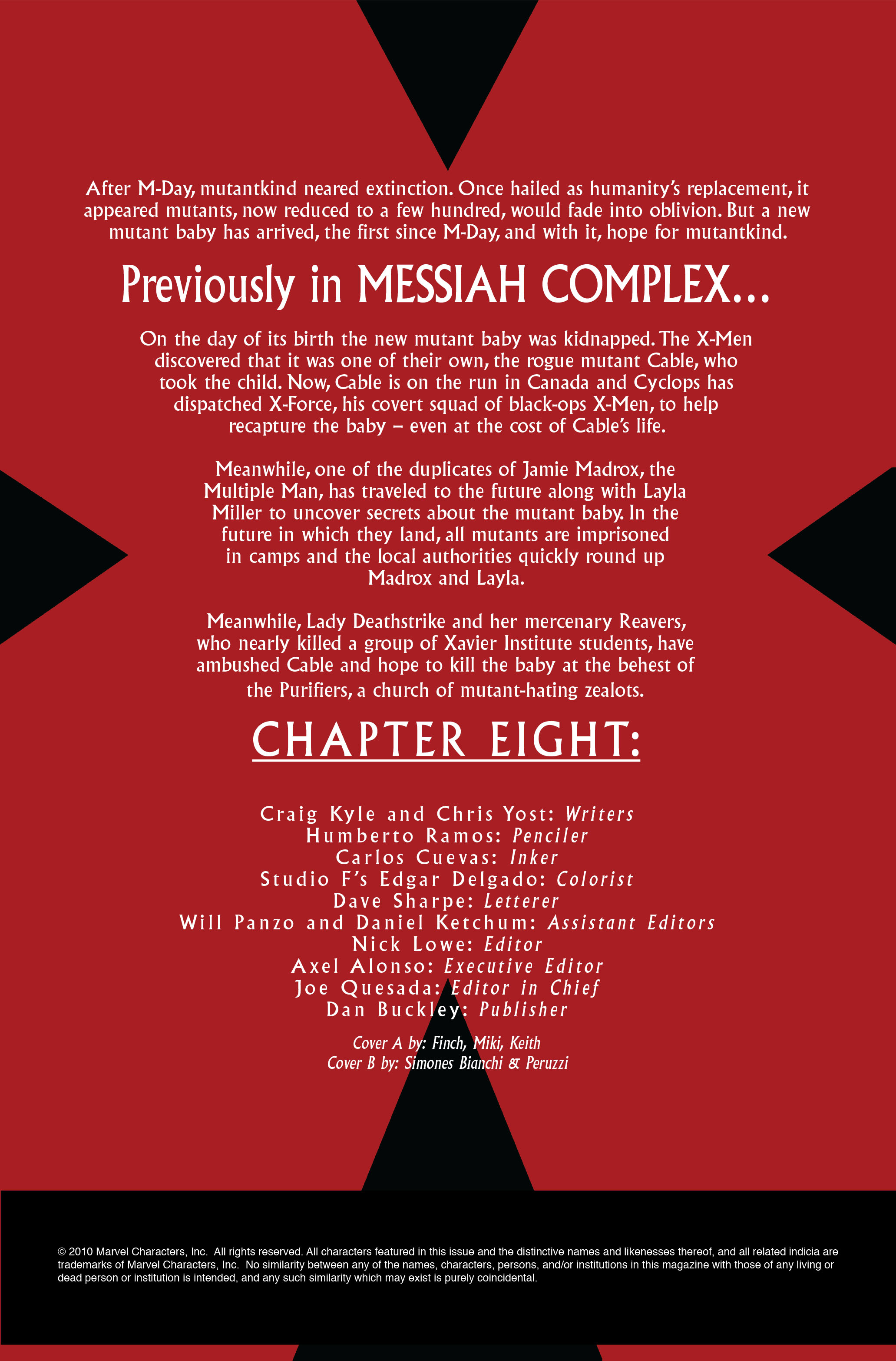 Read online X-Men: Messiah Complex comic -  Issue # Full - 205