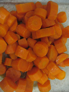 boiled carrots with north African spices from Vegetables Every Day