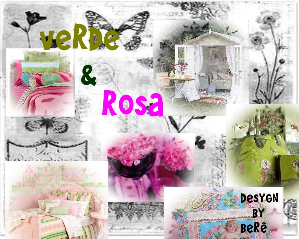 VERDE e ROSA DECORAÇÕES