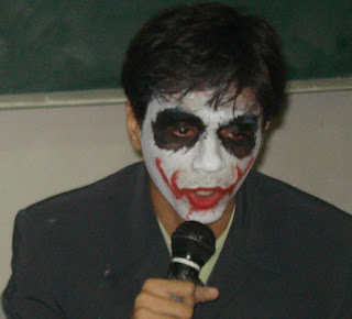 Rasagy Sharama aka RaSh playing The Joker from Dark Knight in Zephyr '08