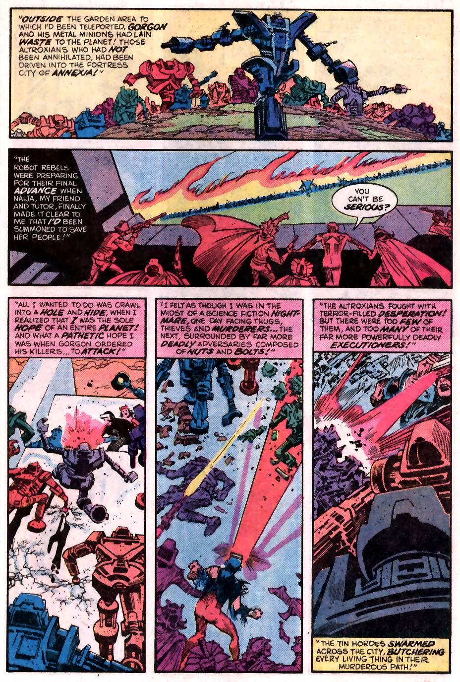 Read online The Comet (1983) comic -  Issue #1 - 18