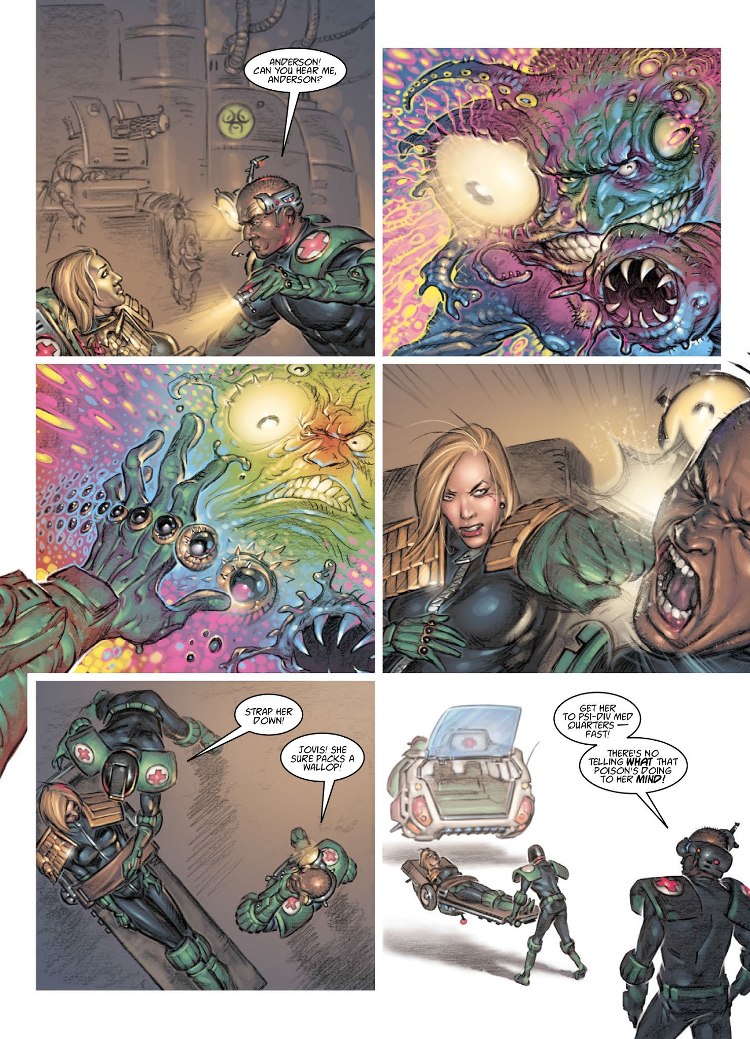 Read online Judge Anderson: The Psi Files comic -  Issue # TPB 5 - 205