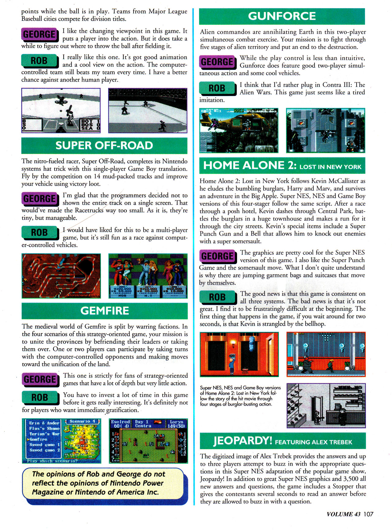 Read online Nintendo Power comic -  Issue #43 - 121