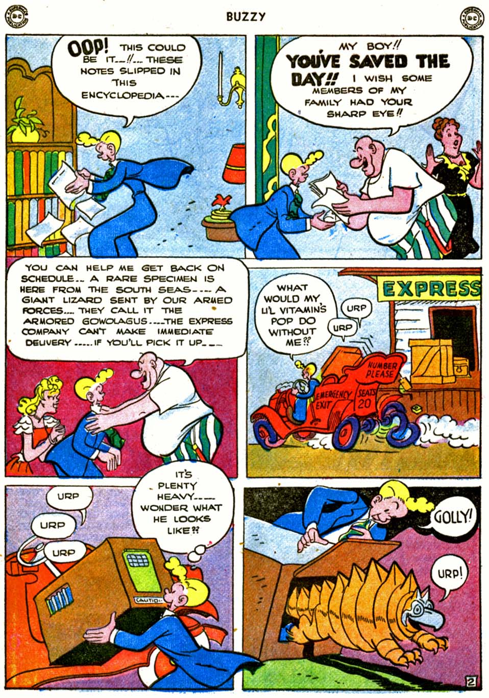 Read online Buzzy comic -  Issue #10 - 10