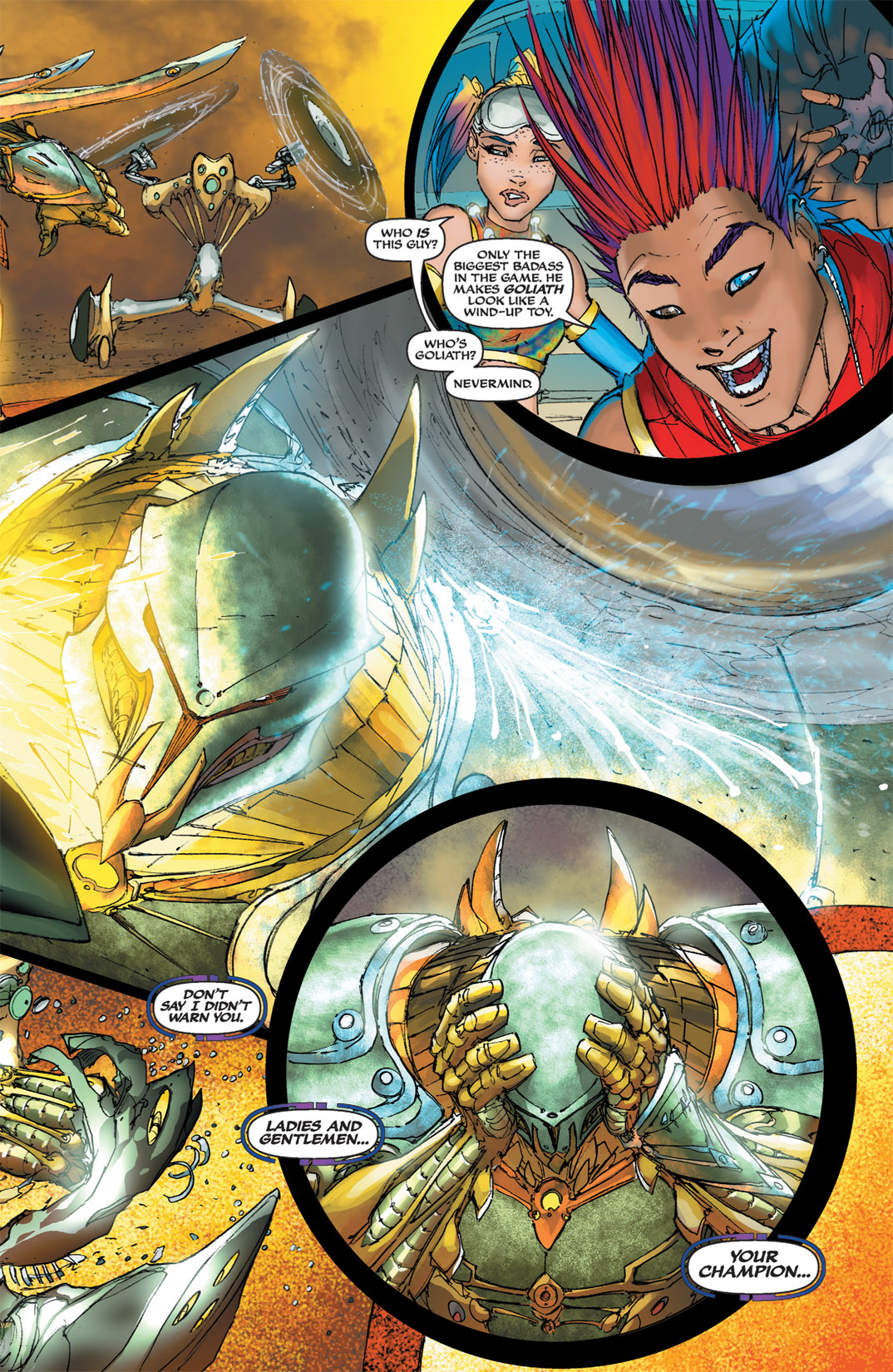 Read online Michael Turner's Soulfire (2003) comic -  Issue #3 - 18