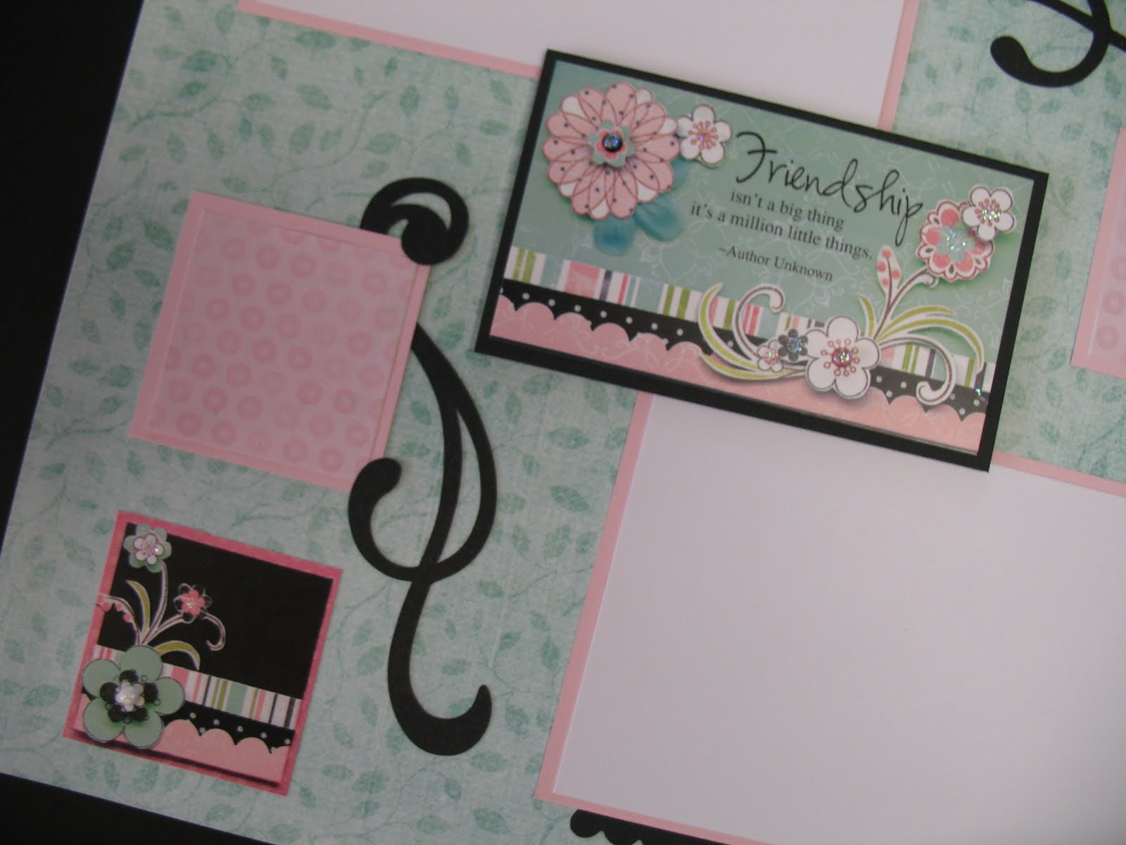 Greetings from Gail SCRAPPING WITH FRIENDS Scrapbooking class at the