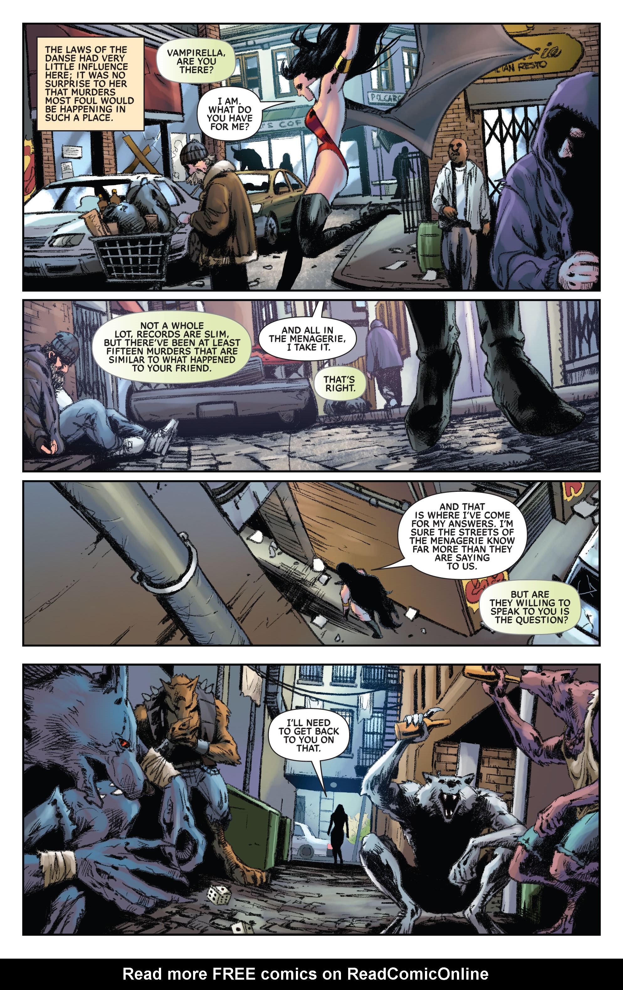 Read online Vampirella Strikes (2022) comic -  Issue #11 - 23