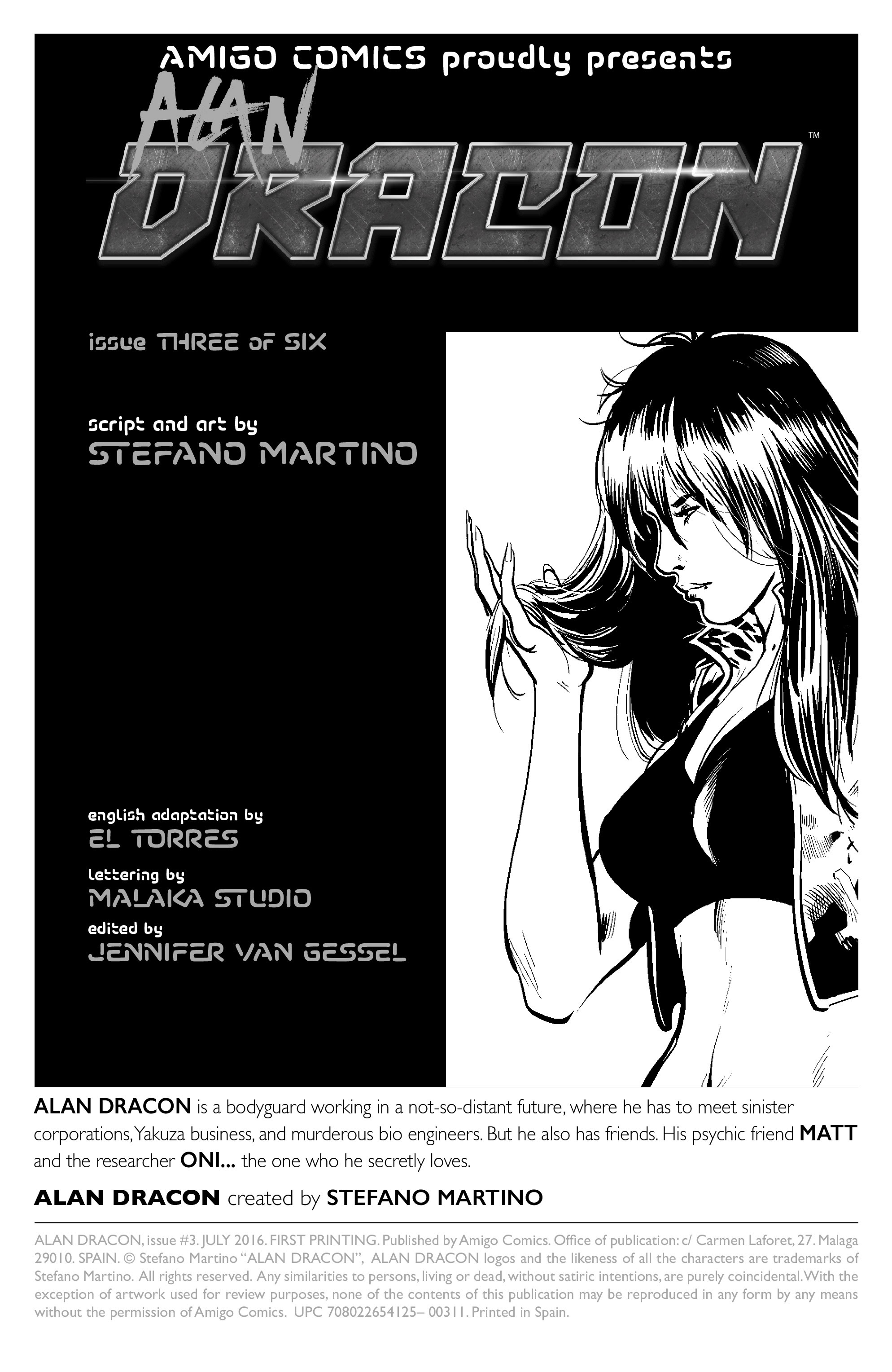 Read online Alan Dracon comic -  Issue #3 - 2