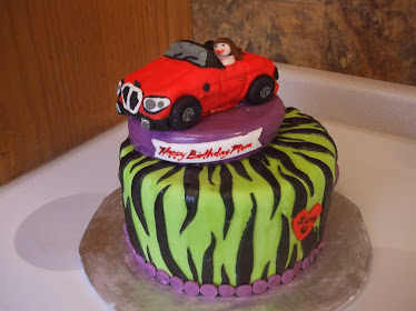 Sport Car Cake