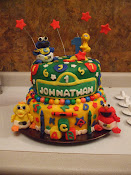 Elmo and Friends 1st birthday theme