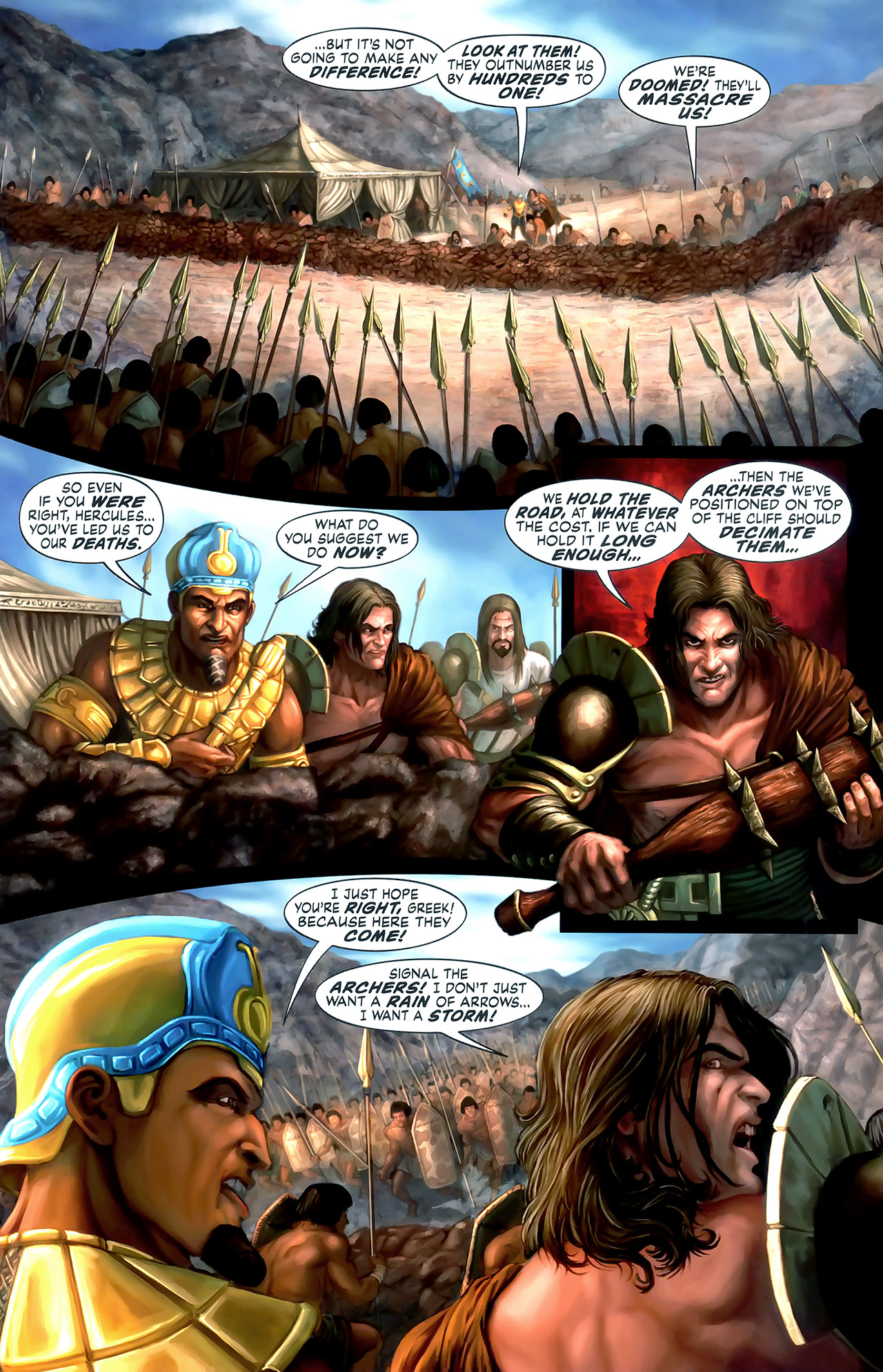 Read online Hercules: The Knives of Kush comic -  Issue #2 - 25