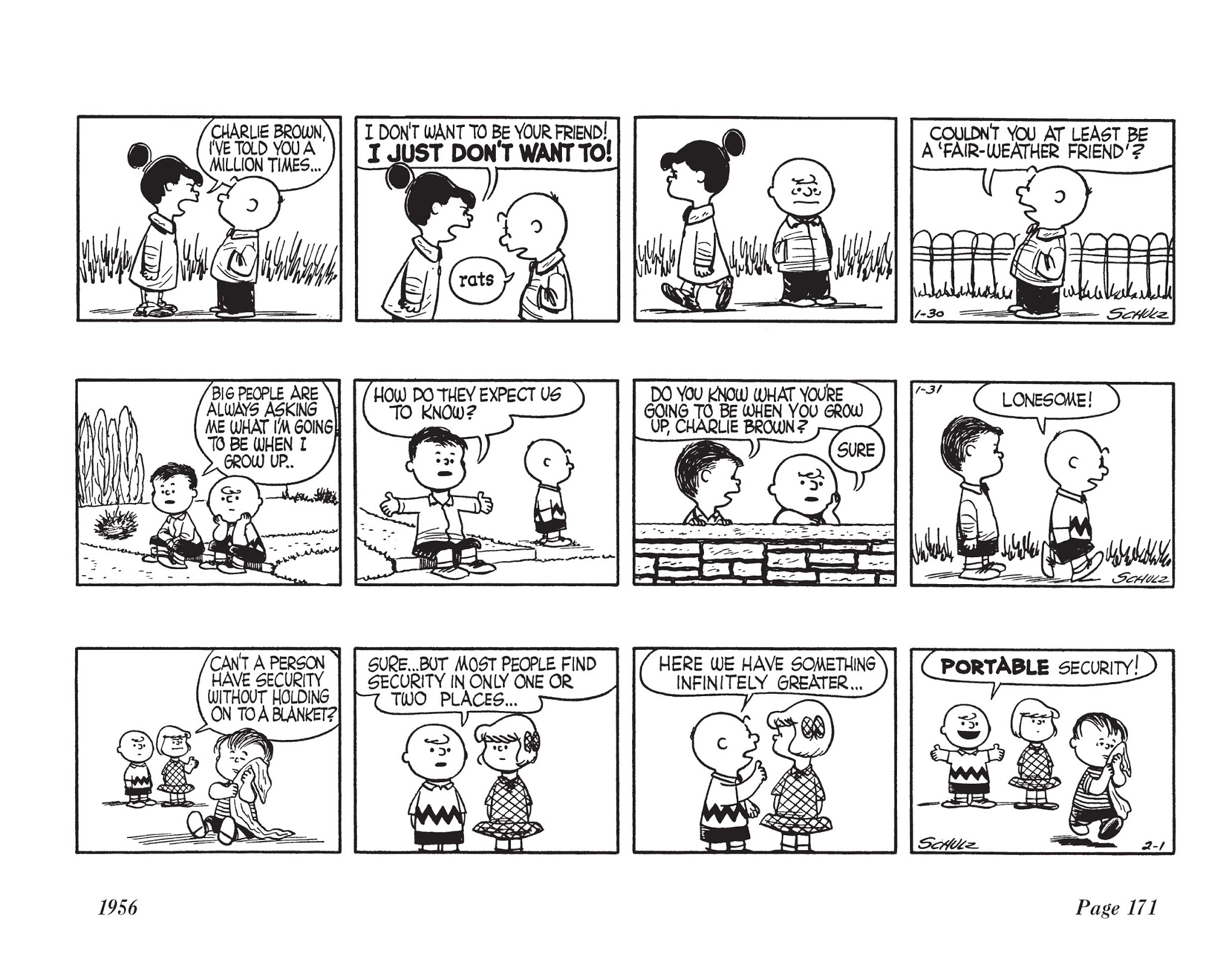 Read online The Complete Peanuts comic -  Issue # TPB 3 - 184