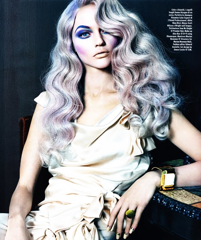 VOGUE Italia May 2010 - Sasha Pivovarova by Emma Summerton