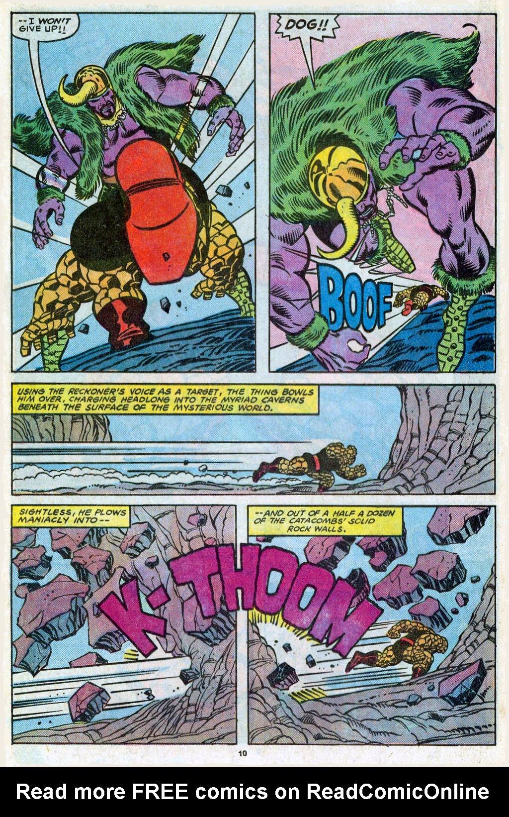 Read online The Thing comic -  Issue #17 - 11