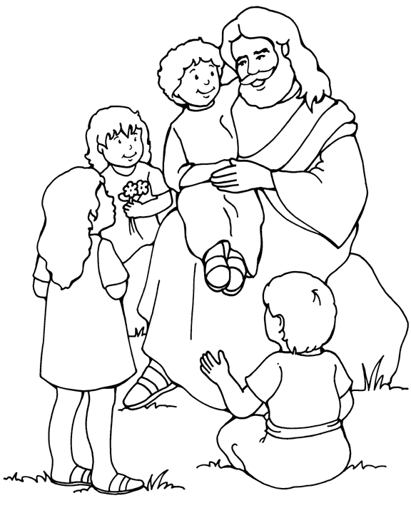 clipart jesus and child - photo #31