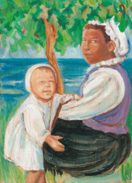 Biddy and Child