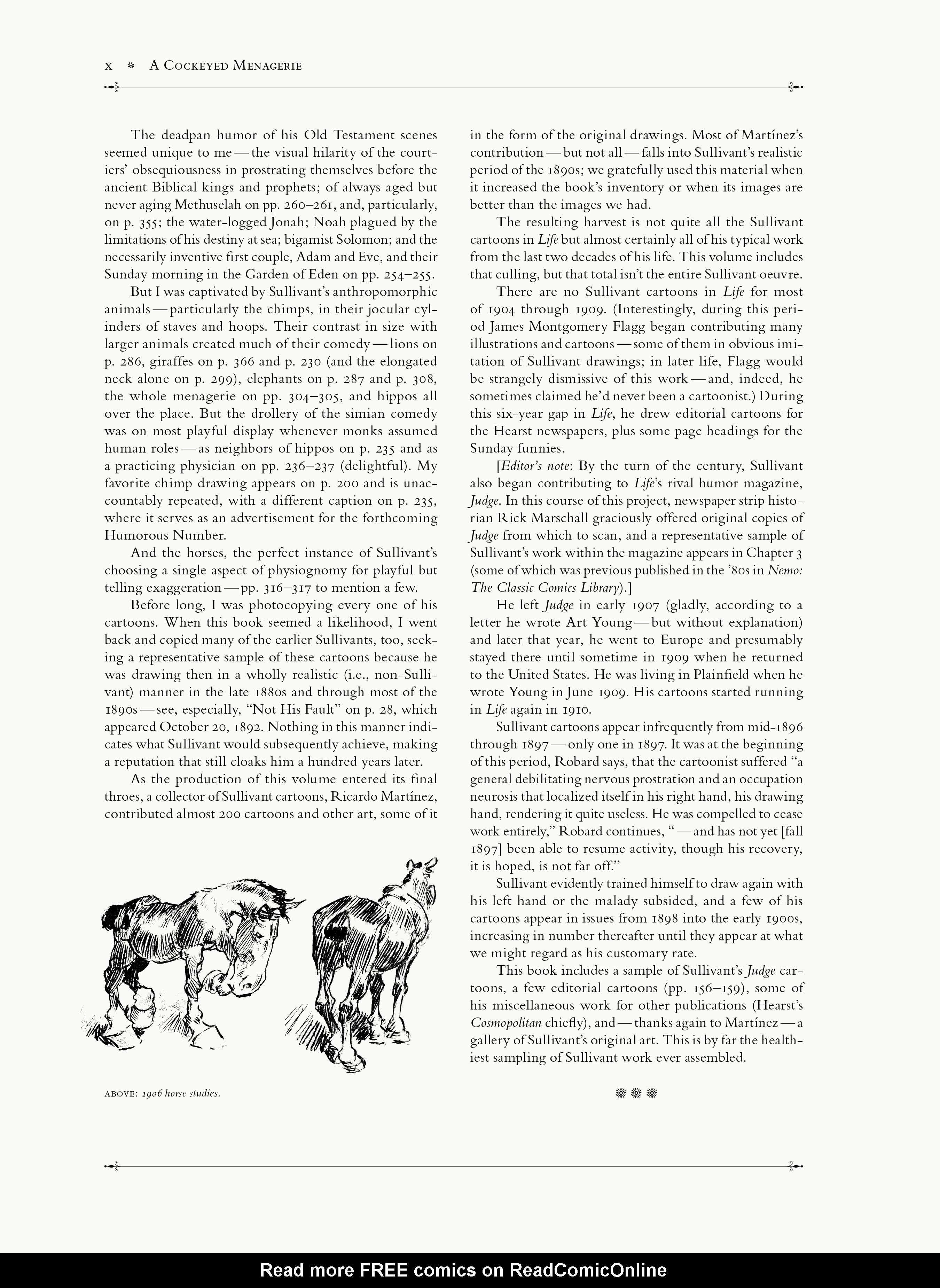 Read online A Cockeyed Menagerie: The Drawings of T.S. Sullivant comic -  Issue # TPB (Part 1) - 10