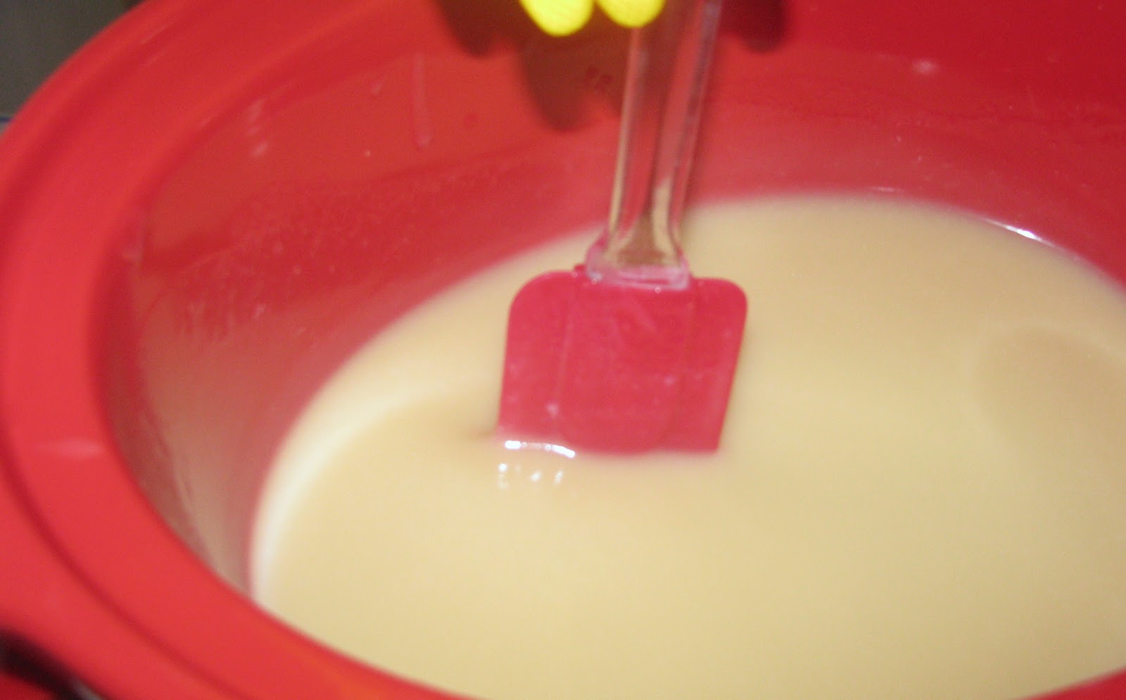 A Shepherd's Voice Step two Making Crockpot goat milk soap...