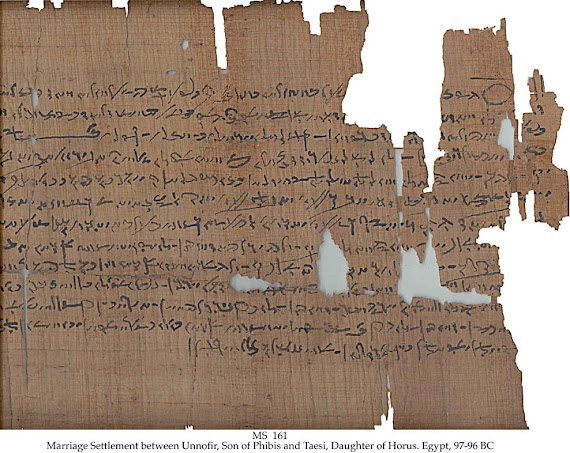 Evidence for Reformed Egyptian in ancient demotic Egyptian manuscripts