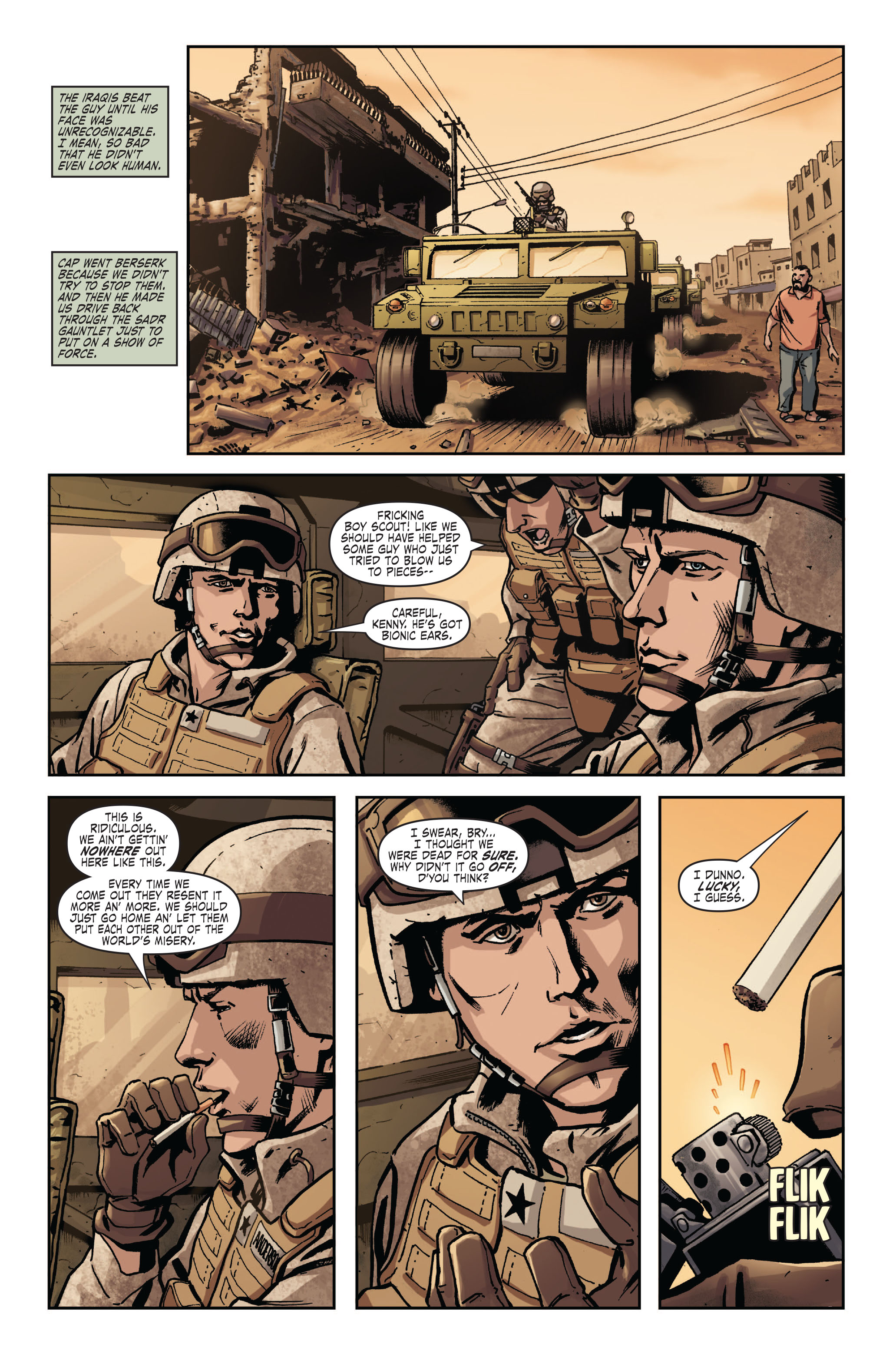 Captain America Theater of War: To Soldier On Full Page 21