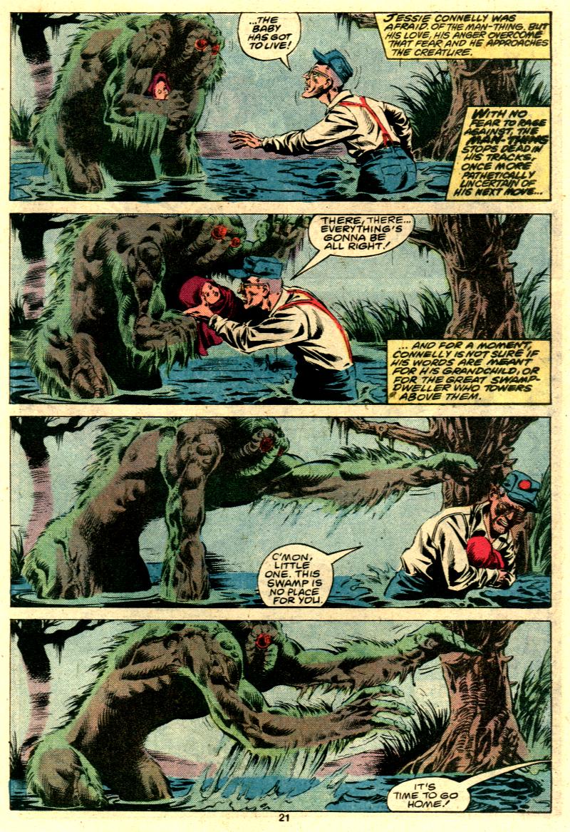 Read online Man-Thing (1979) comic -  Issue #9 - 17