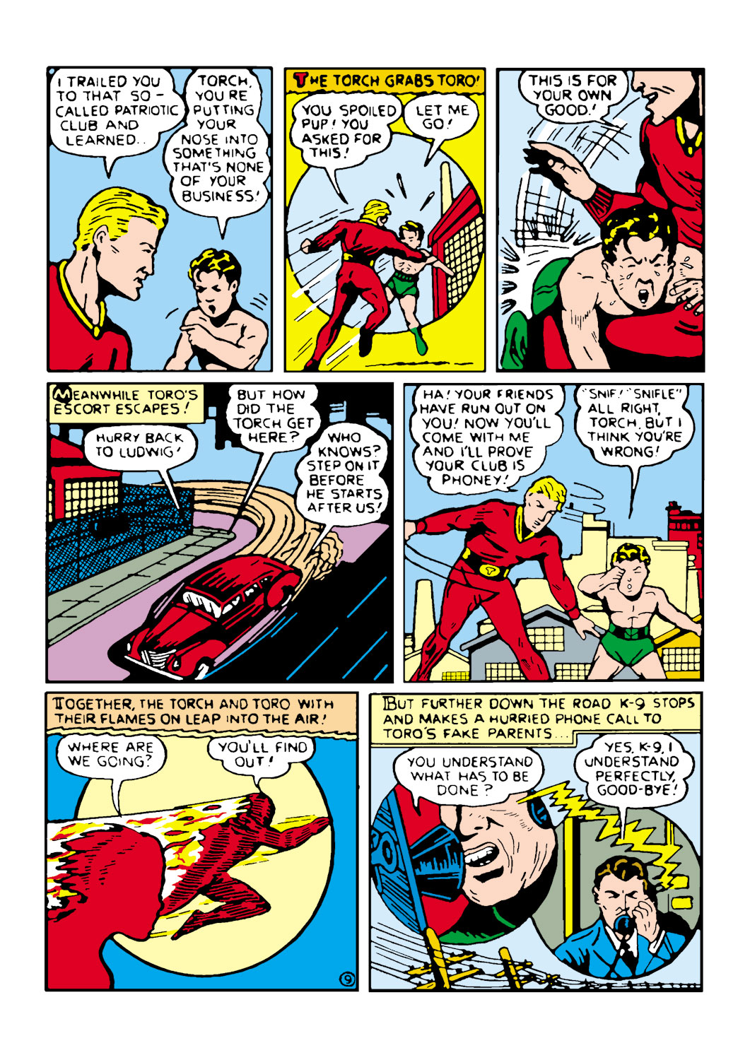 Read online The Human Torch (1940) comic -  Issue #3 - 12