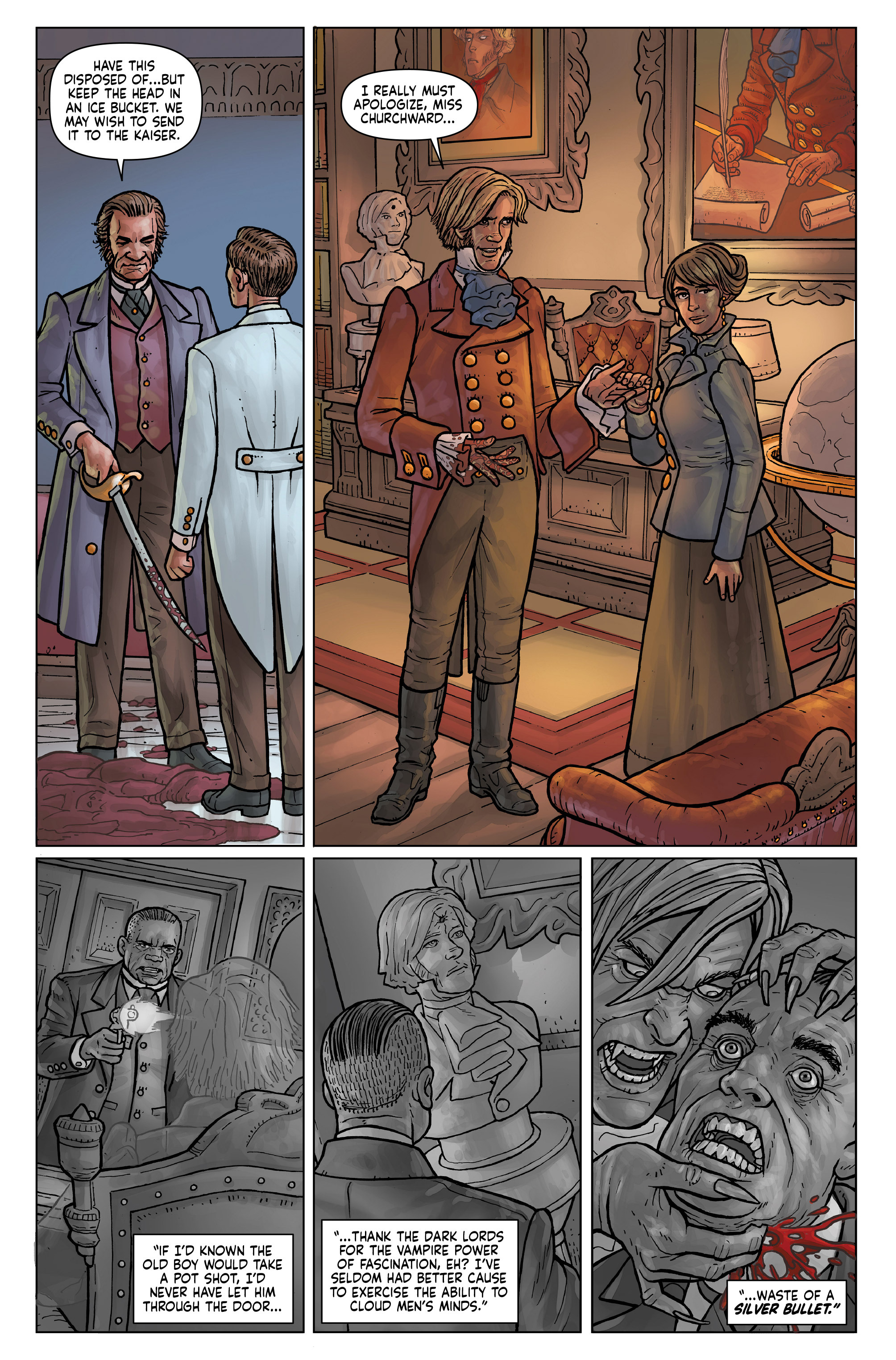 Read online Anno Dracula comic -  Issue #1 - 18