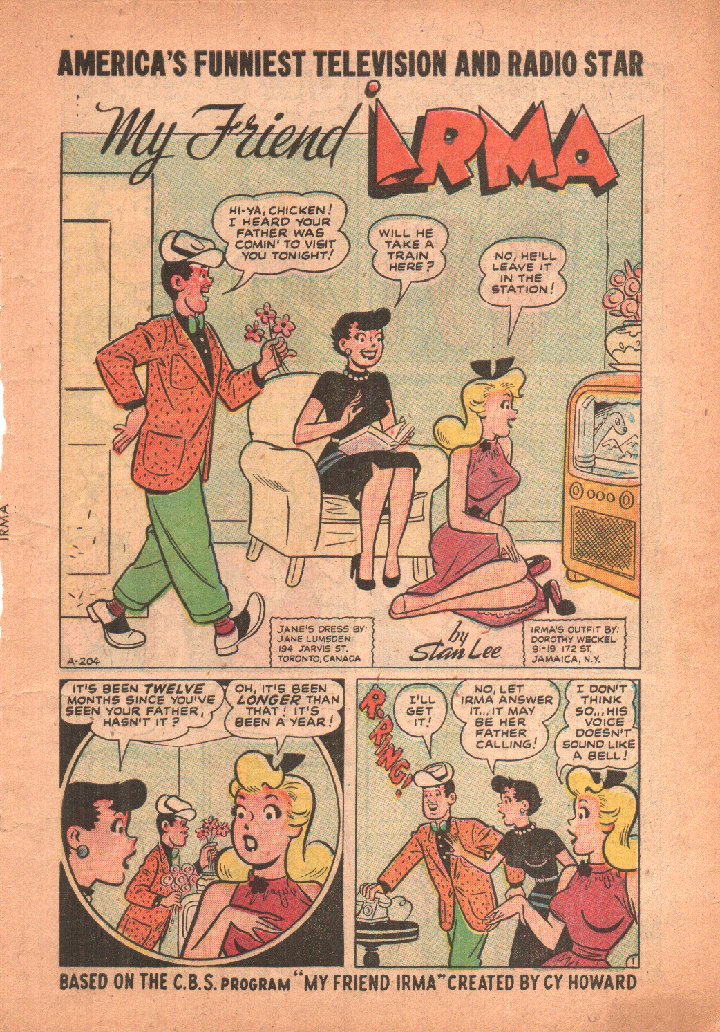 Read online My Friend Irma comic -  Issue #22 - 3