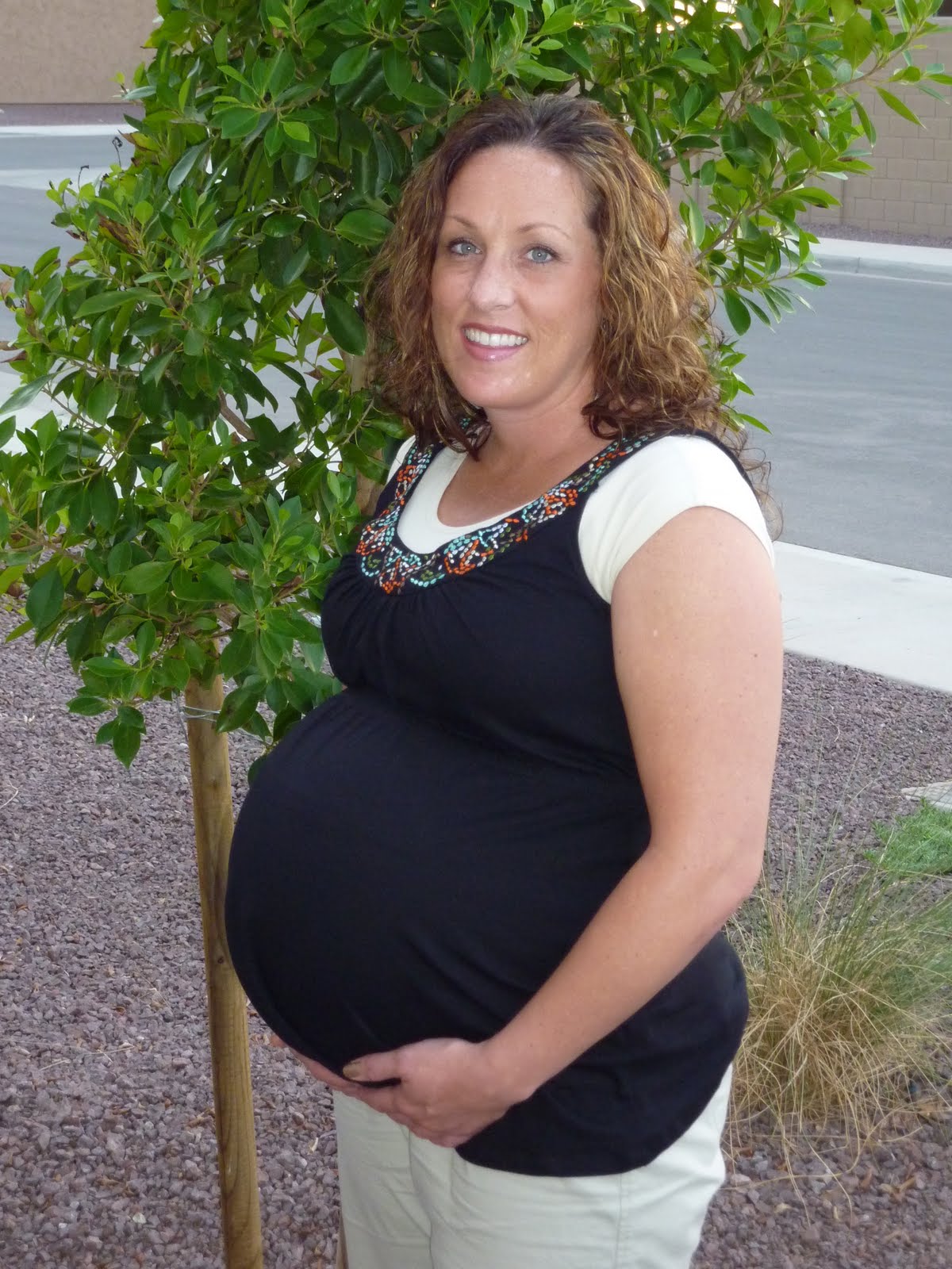 Enjoy The Journey 35 weeks pregnant